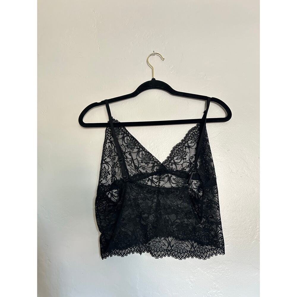 No Brand Black Lace Tank Top - Picture 2 of 2